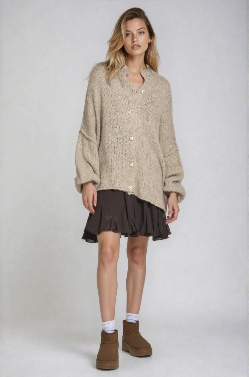 Claudia | Cárdigan suave y acogedor