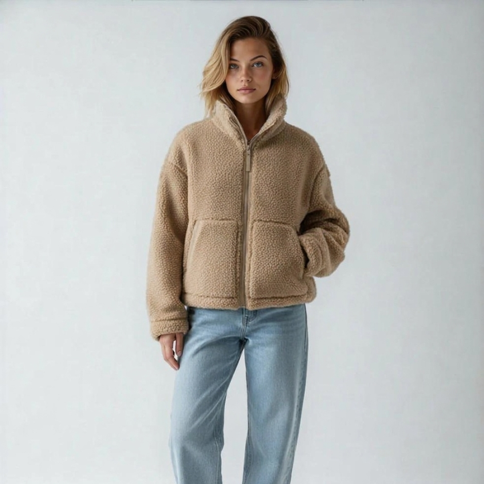 Aurora | Chaqueta de invierno de peluche suave